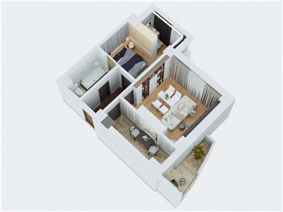 Apartament 2 camere decomandate 54 mp comision 0%