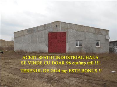 Sp. industrial-hala,Horlesti,open space,938 mp, teren 2450 mp